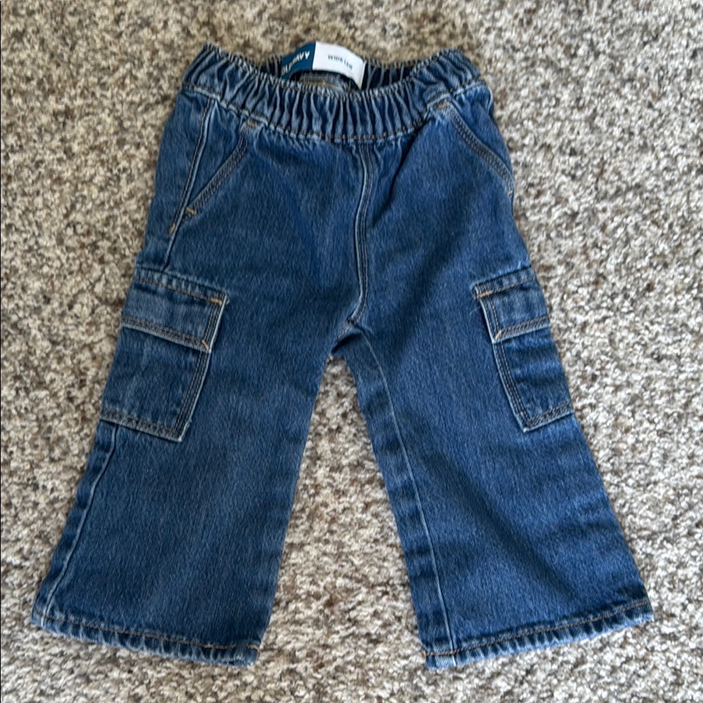 Old Navy baby Denim Cargo Pants